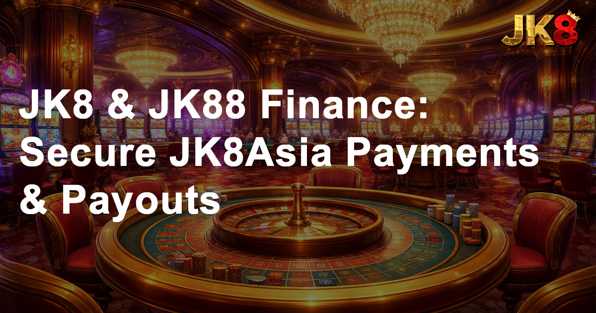 JK8 & JK88 Finance Secure JK8Asia Payments & Payouts