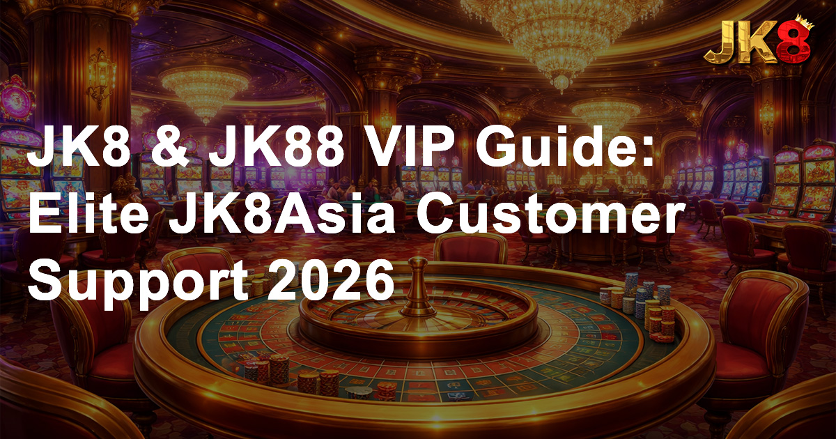 JK8 & JK88 VIP Guide Elite JK8Asia Customer Support 2026