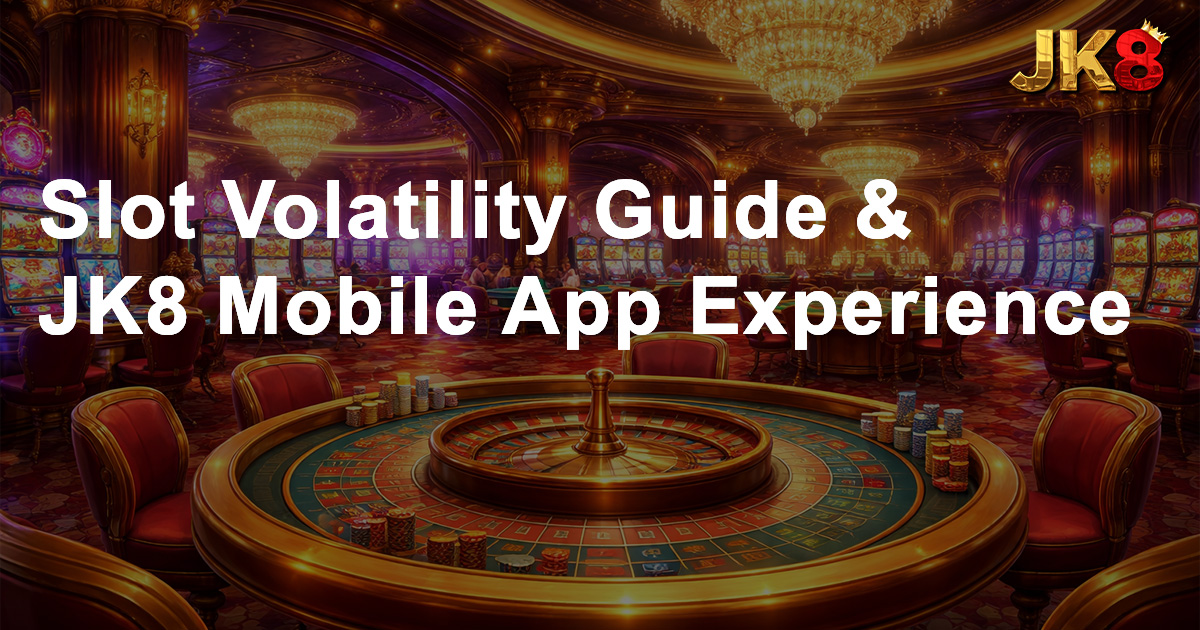 JK8Asia Slot Volatility Guide & JK8 Mobile App Experience