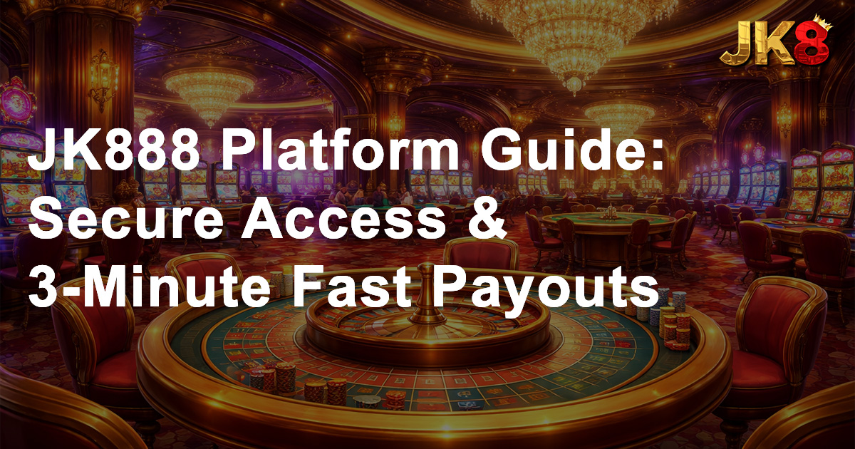 JK888 Platform Guide Secure Access & 3 Minute Fast Payouts