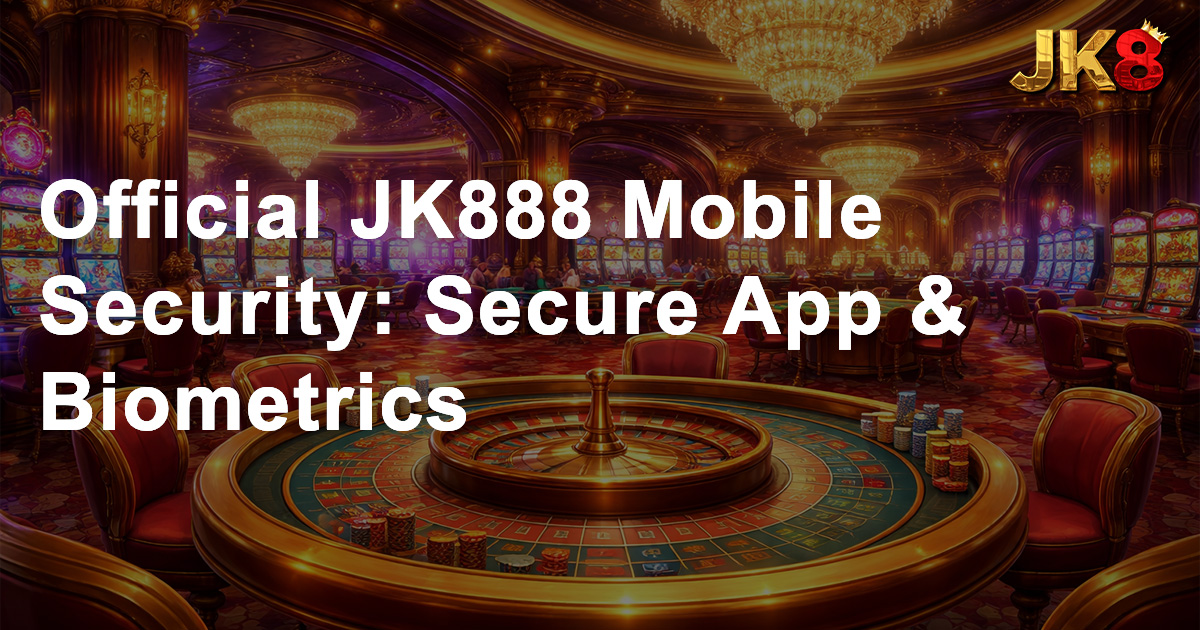 Official JK888 Mobile Security Secure App & Biometrics