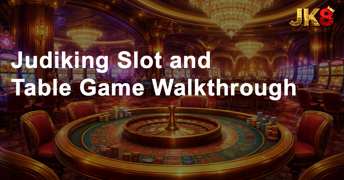 Judiking Slot and Table Game Walkthrough