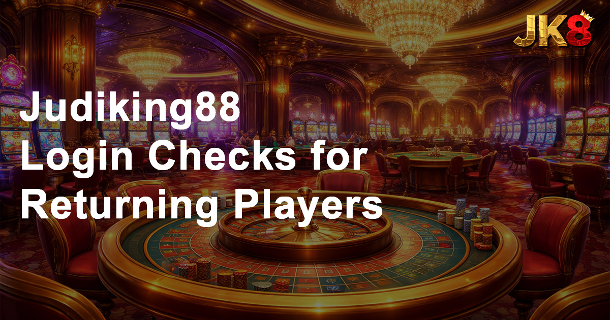 Judiking88 Login Checks for Returning Players